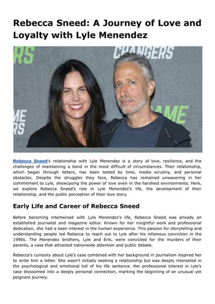 Unveiling the Life of Rebecca Sneed: A Comprehensive Biography